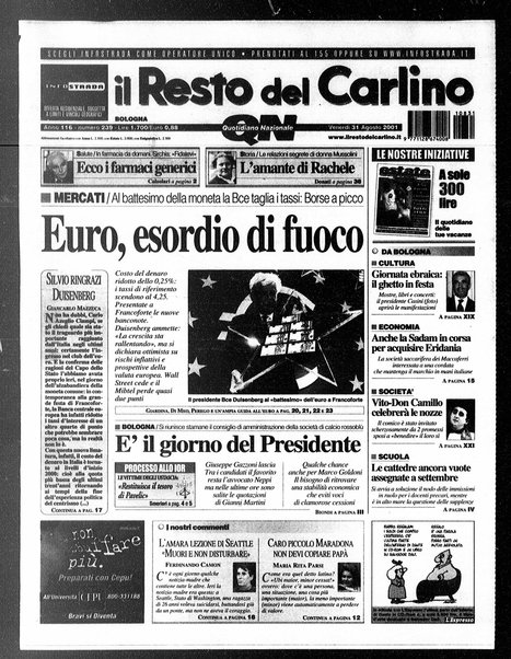 Il Resto del Carlino : giornale dell'Emilia